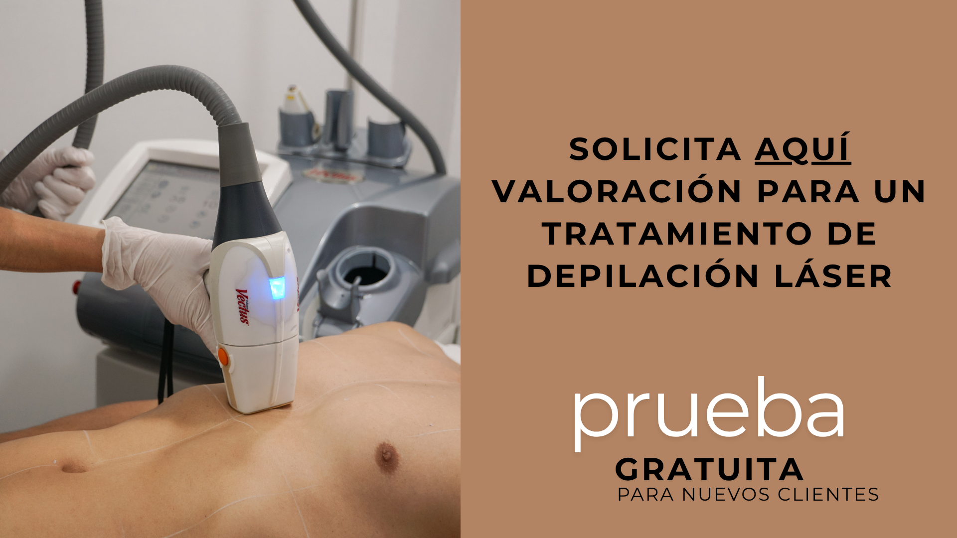 Solicitud valoración para tratamiento de depilación láser en Gijón